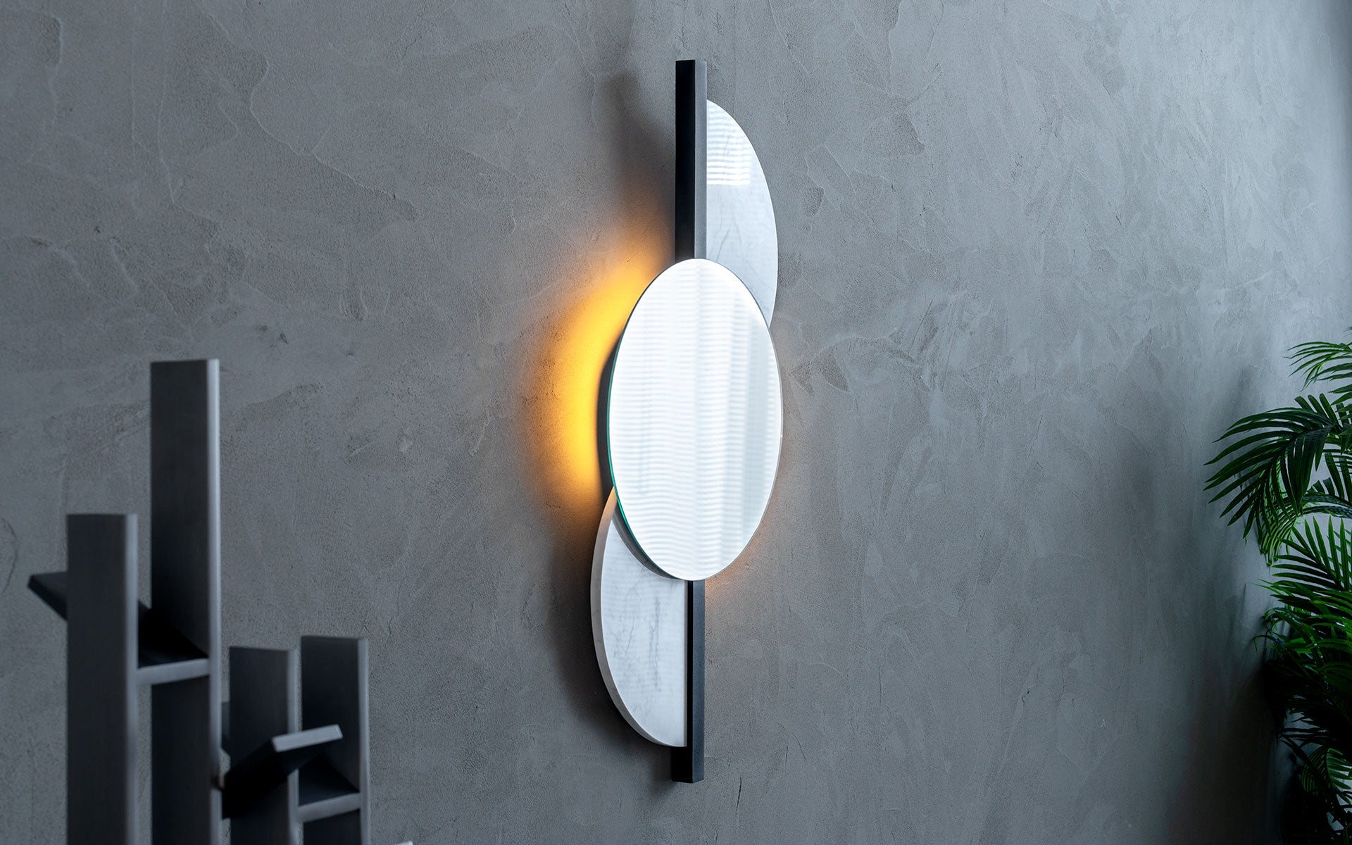 Luna Mirror Illuminated
