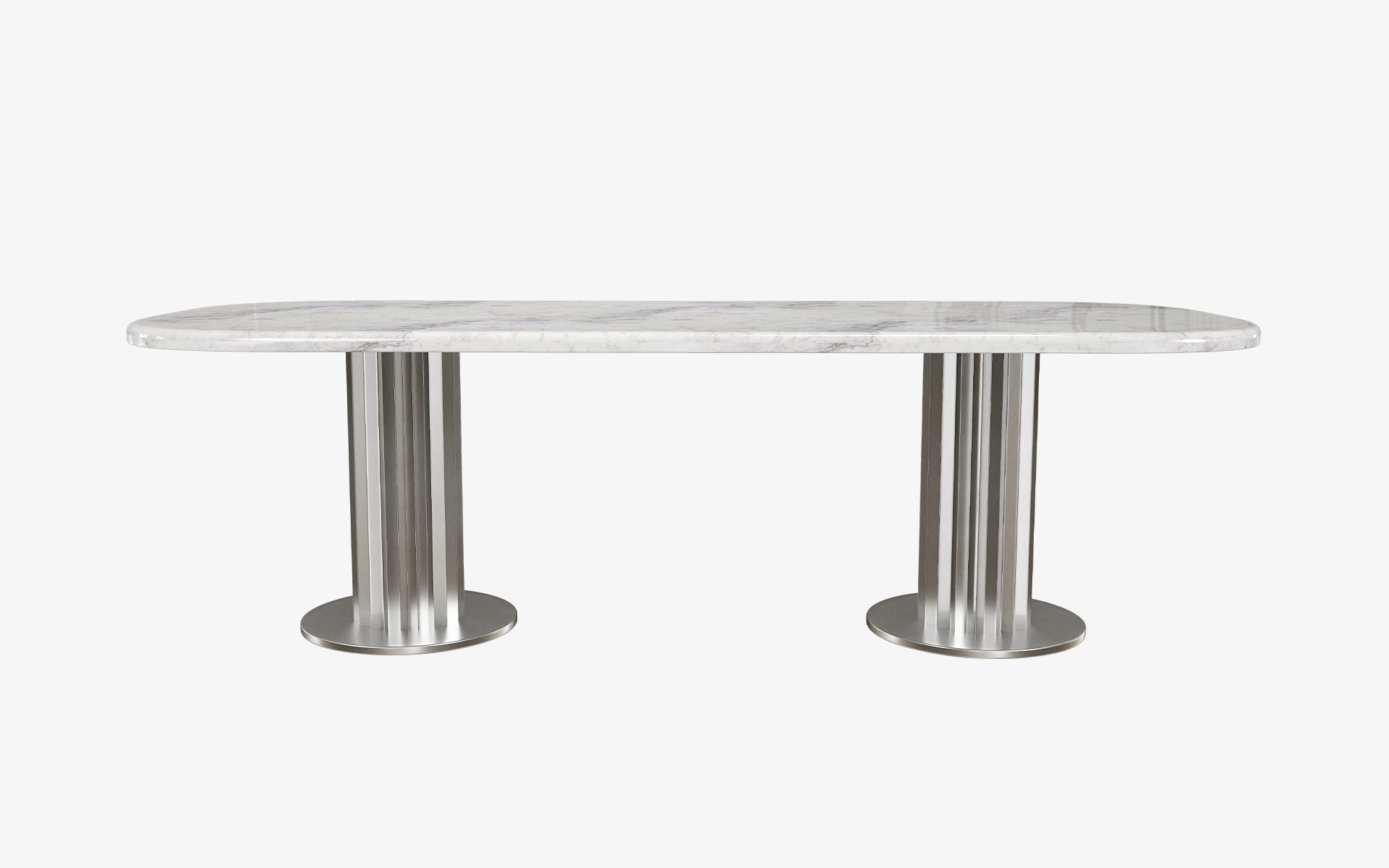 Recalled Table Carrara White