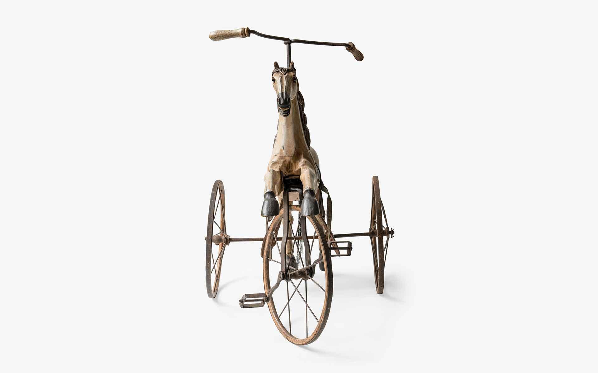 Antika Oyuncak At Bisiklet - lagu.shop - Dekoratif Eşya