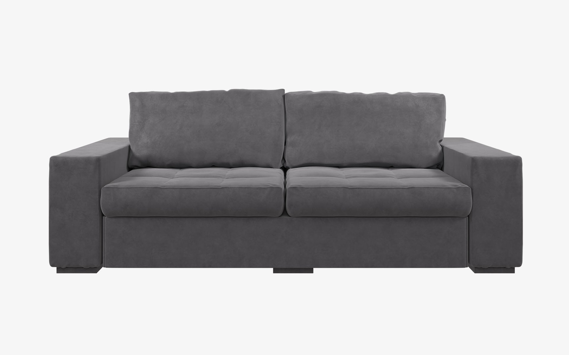 Arthur Two Seater Sofa Grey