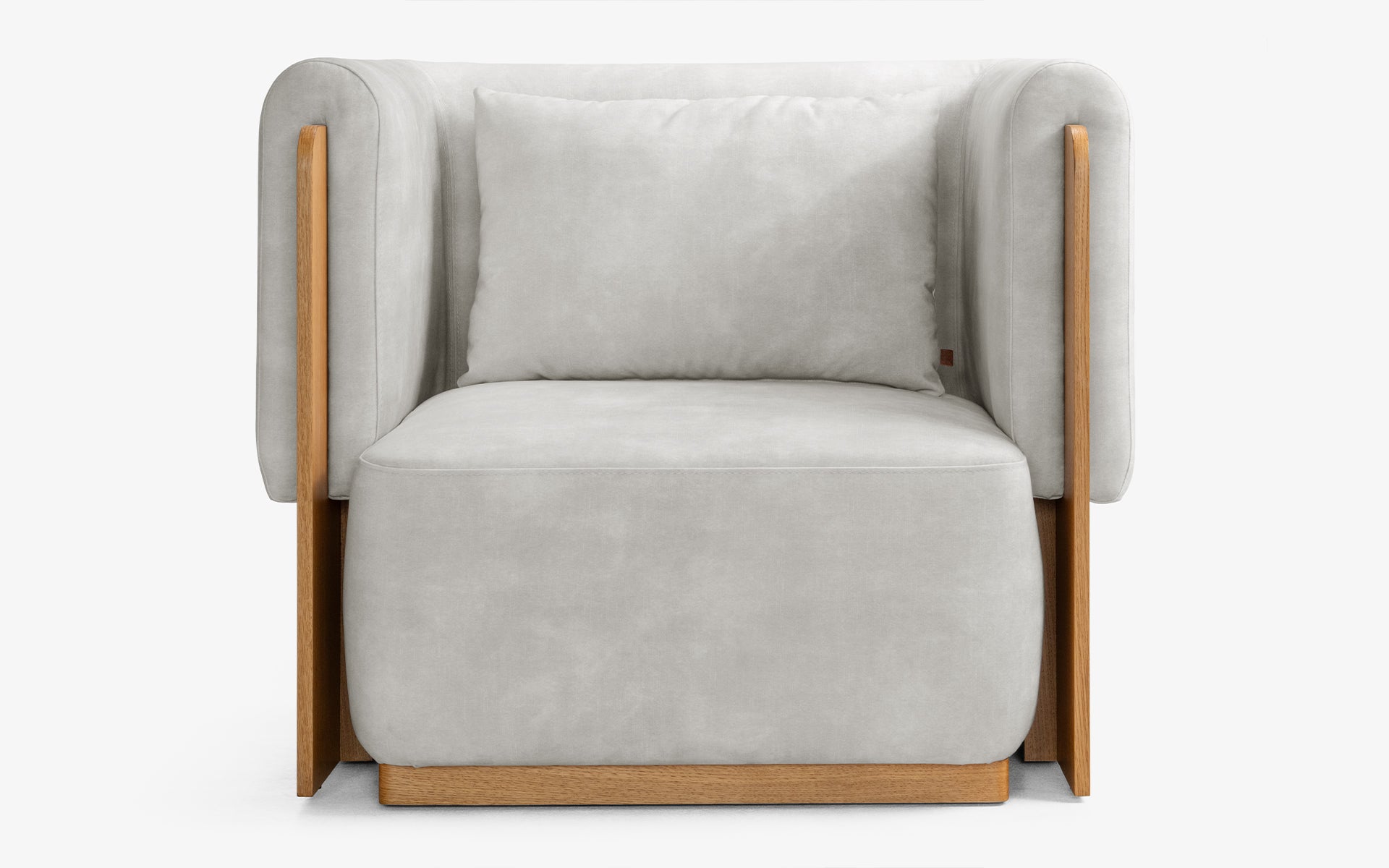 BAIKA Armchair Light Gray