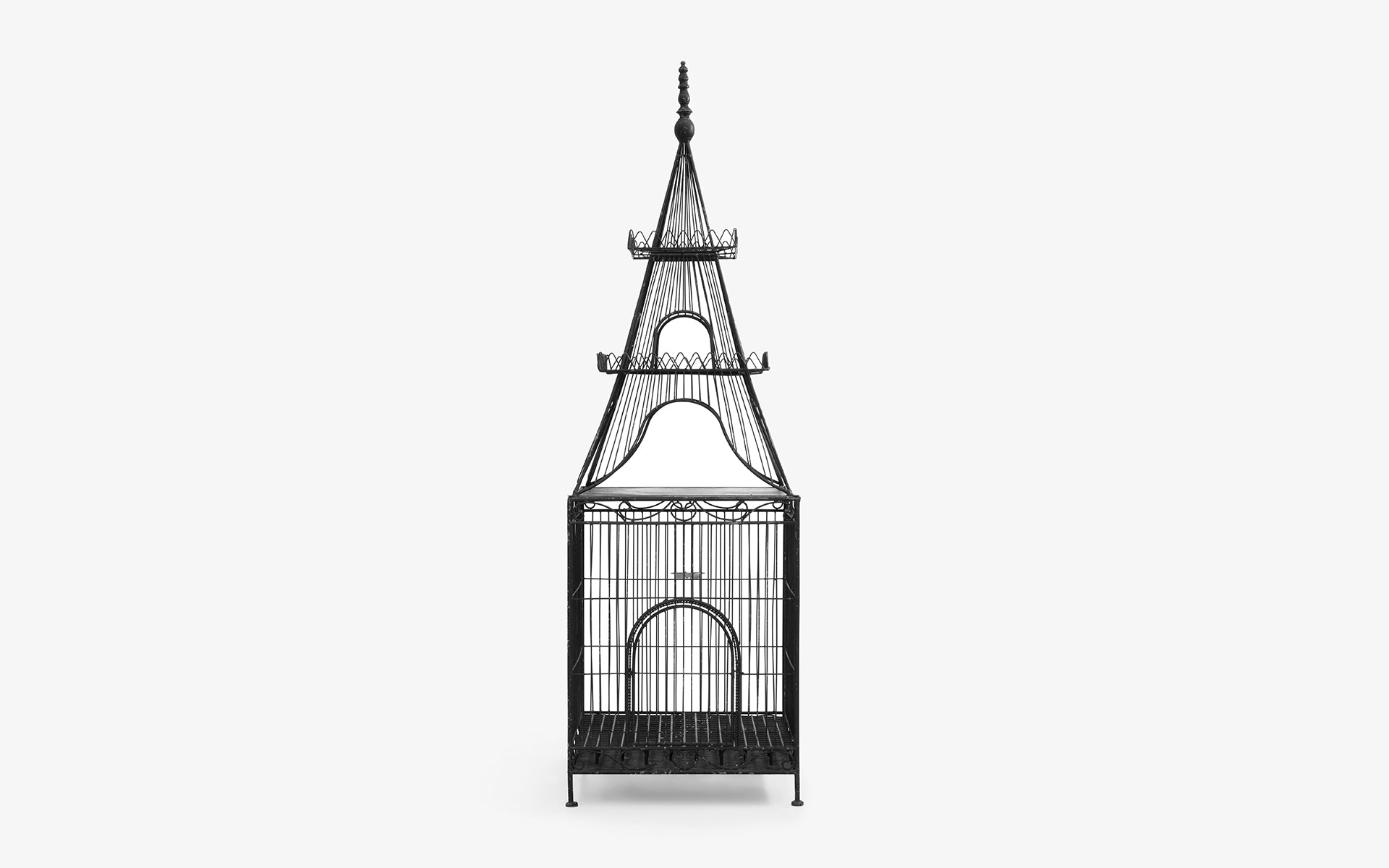 Bird Cage with Lantern Roof