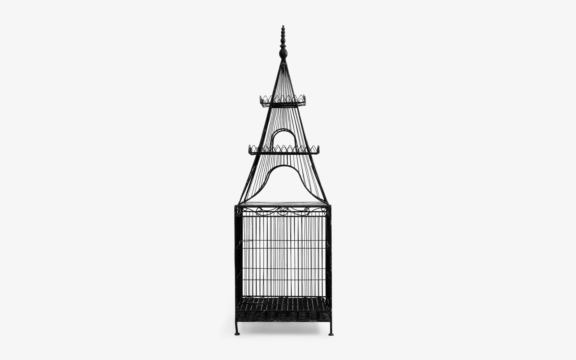 Bird Cage with Lantern Roof