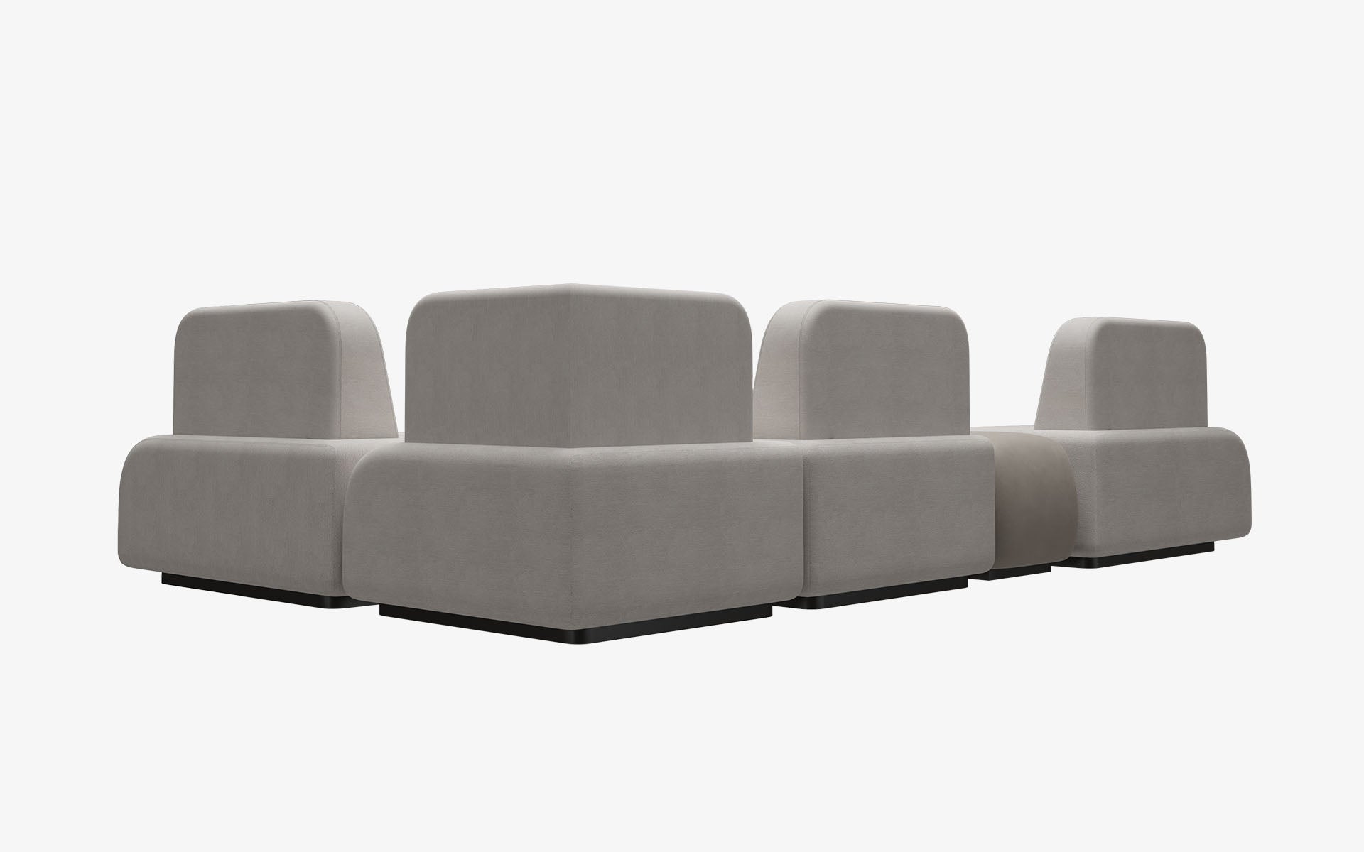 Dottie Modular L Shaped Sofa