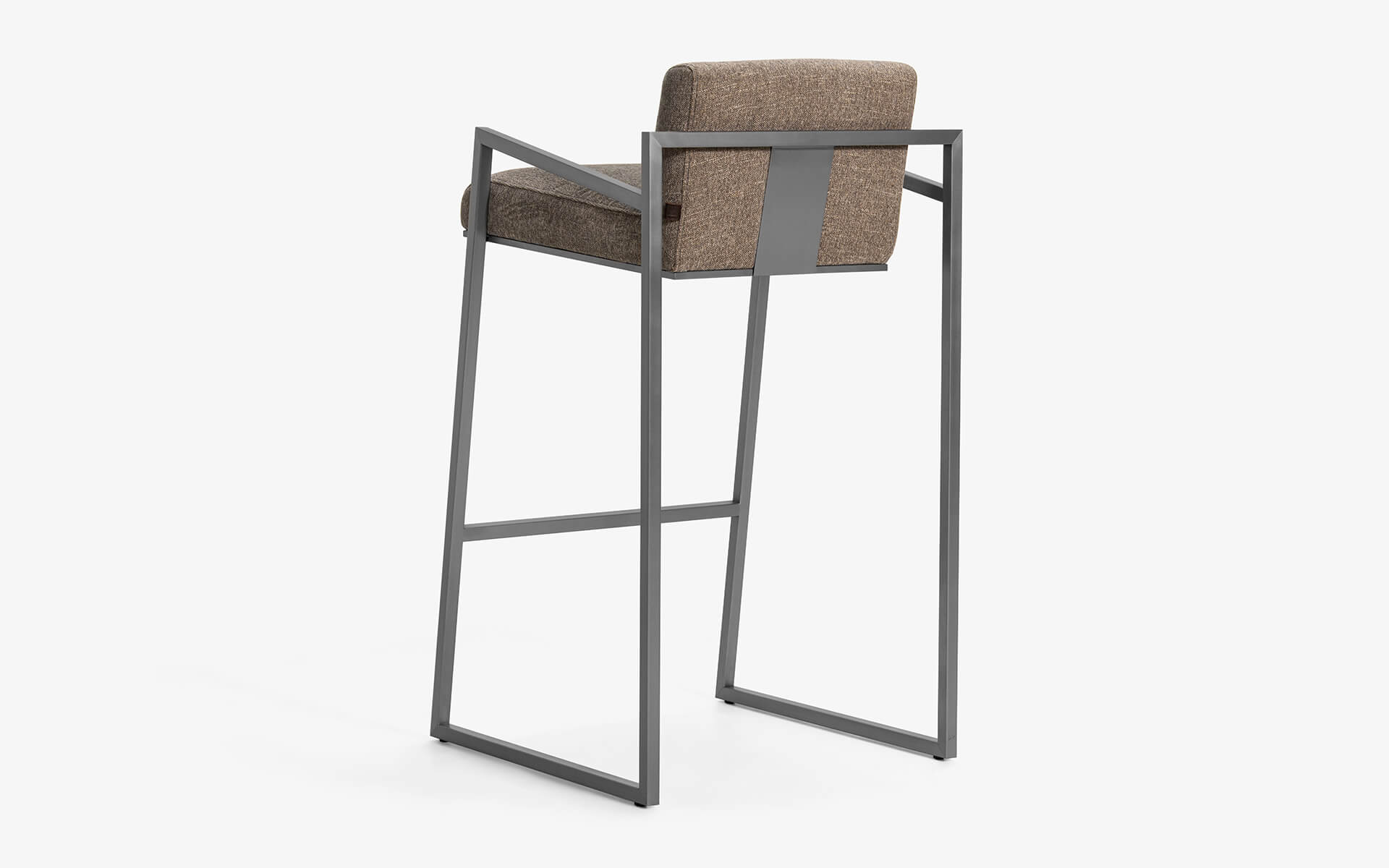 #Kumaş_Kahverengi Keten Dokulu