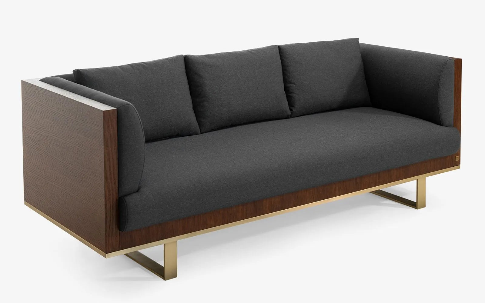 Hidden Three Seater Sofa Fabric