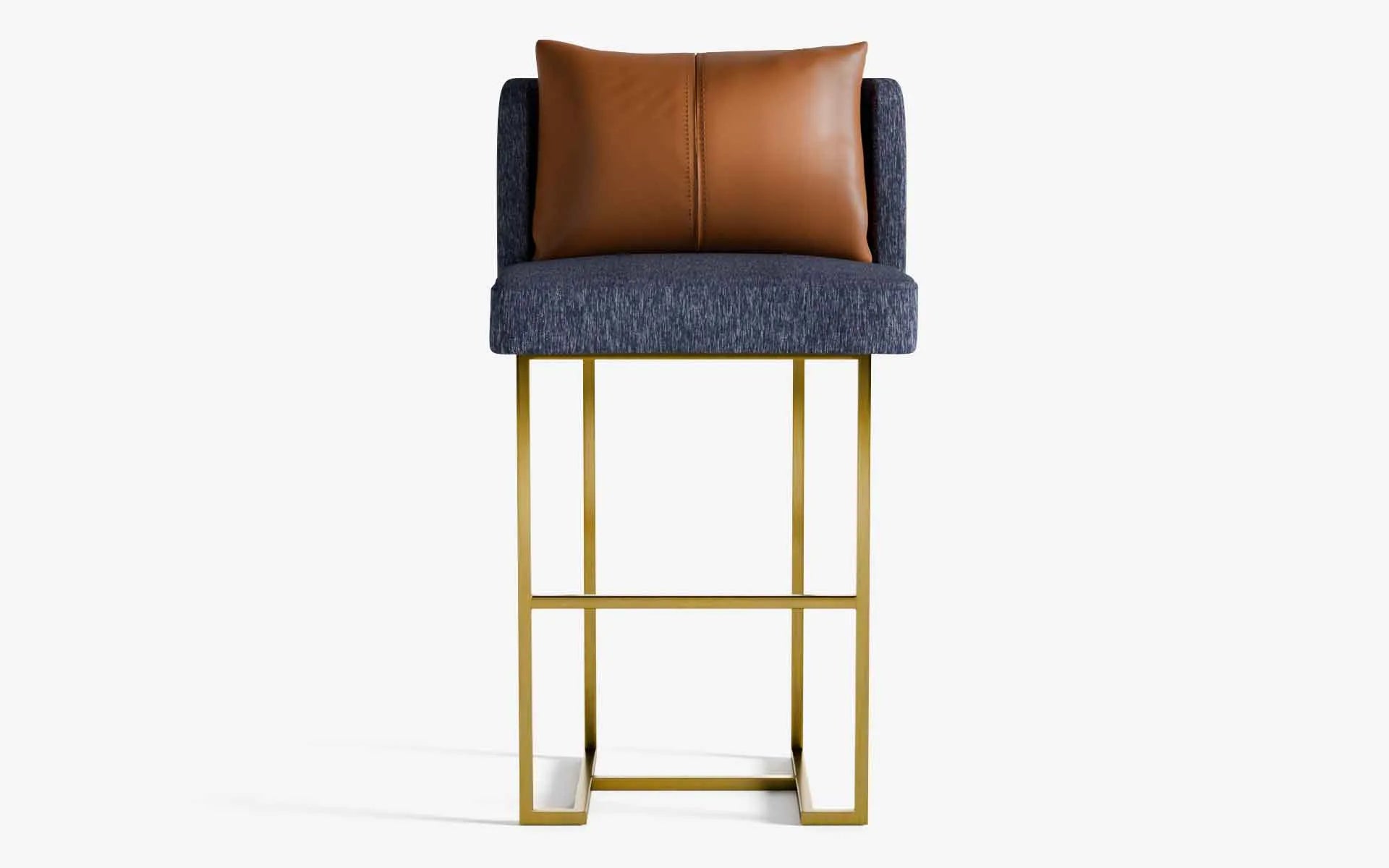 PAPILLONNE Bar Chair Without Armrest