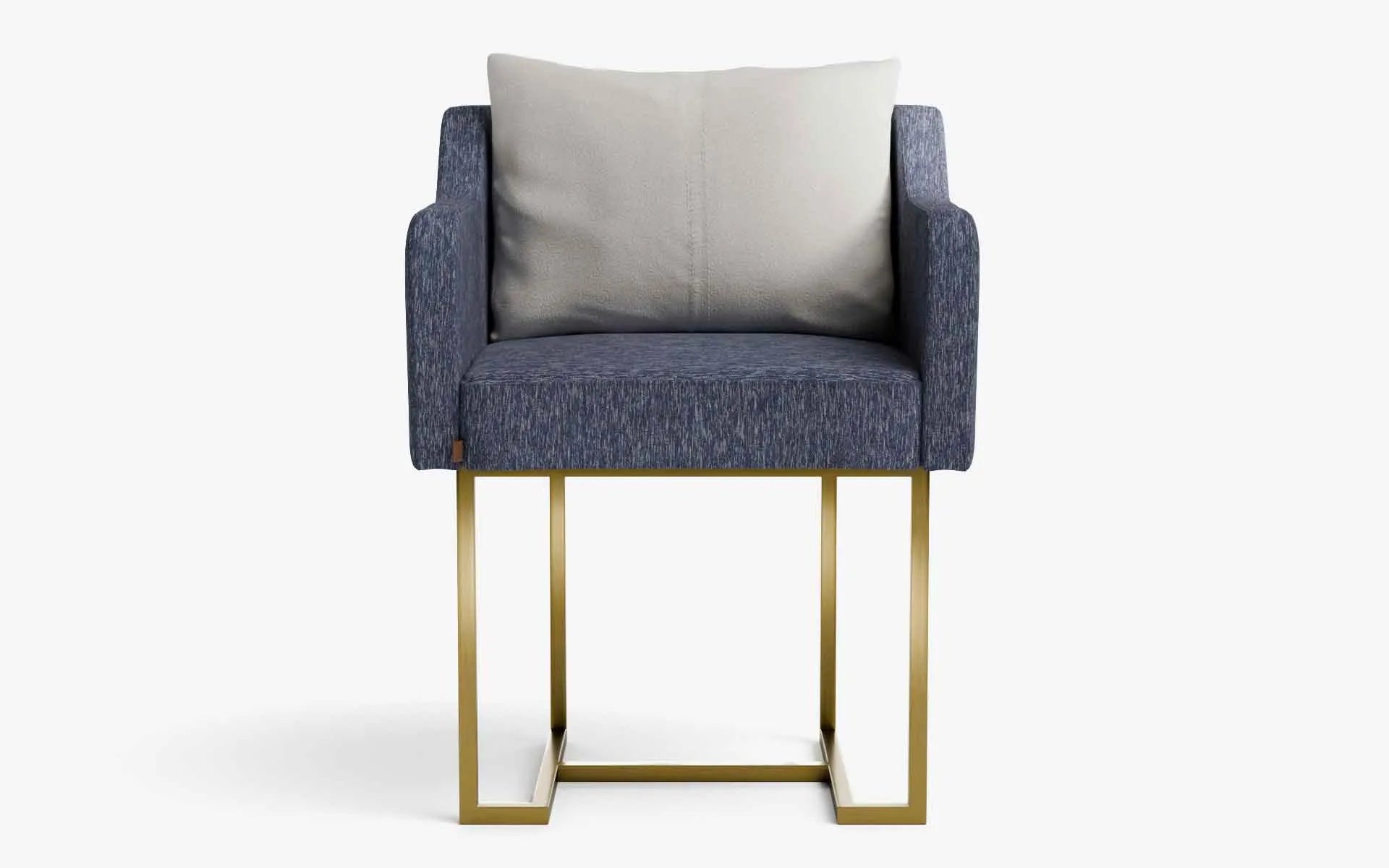 #Kumaş_Mavi Keten Dokulu