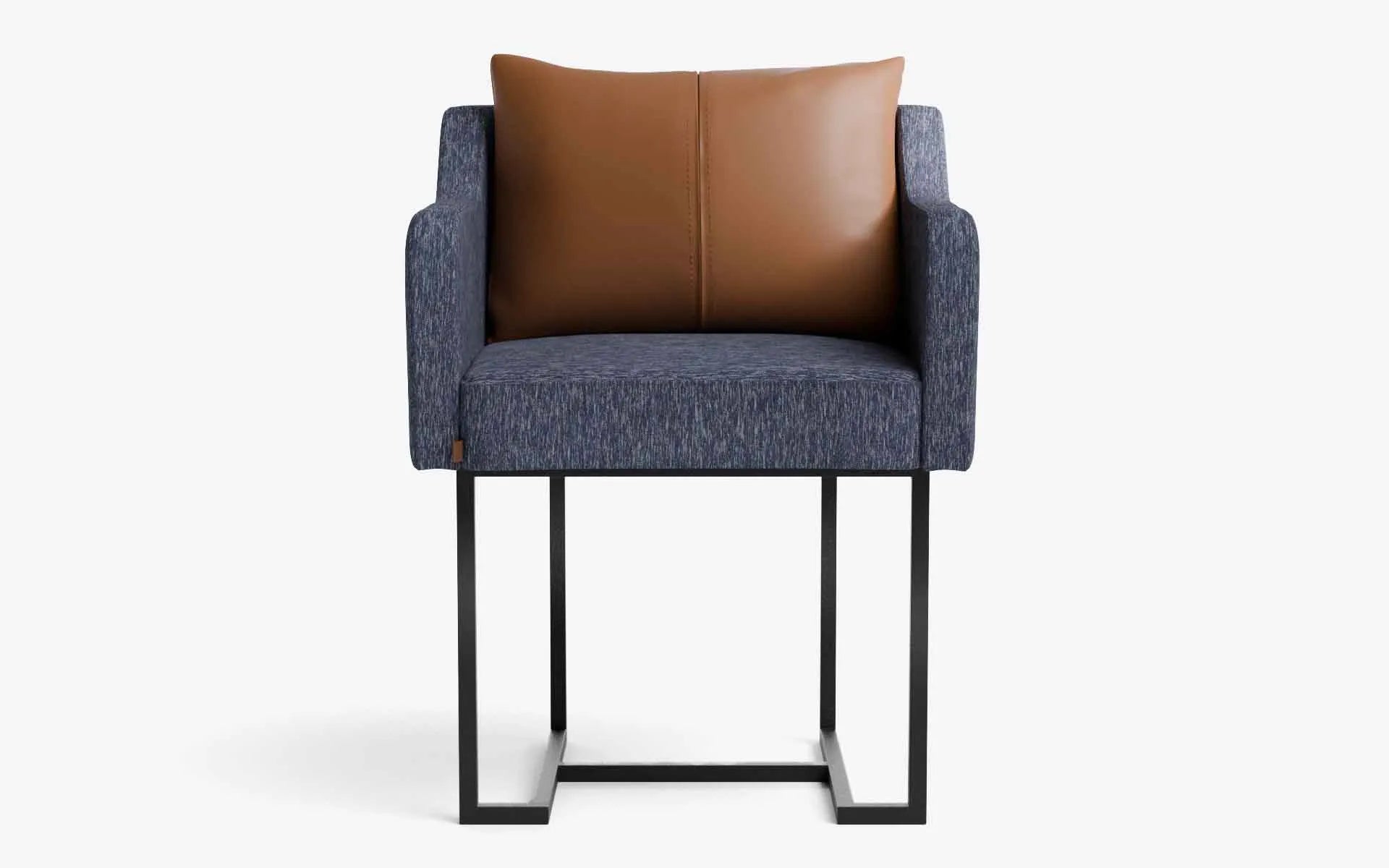 #Kumaş_Mavi Keten Dokulu