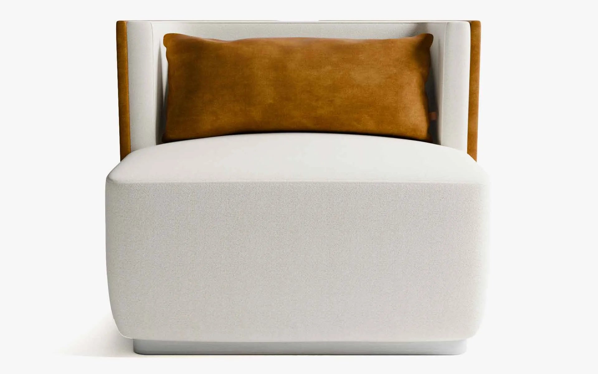 PAPILLONNE Tekli Koltuk / Berjer Bej Buklet Hardal Kadife Satine Krom | lagu