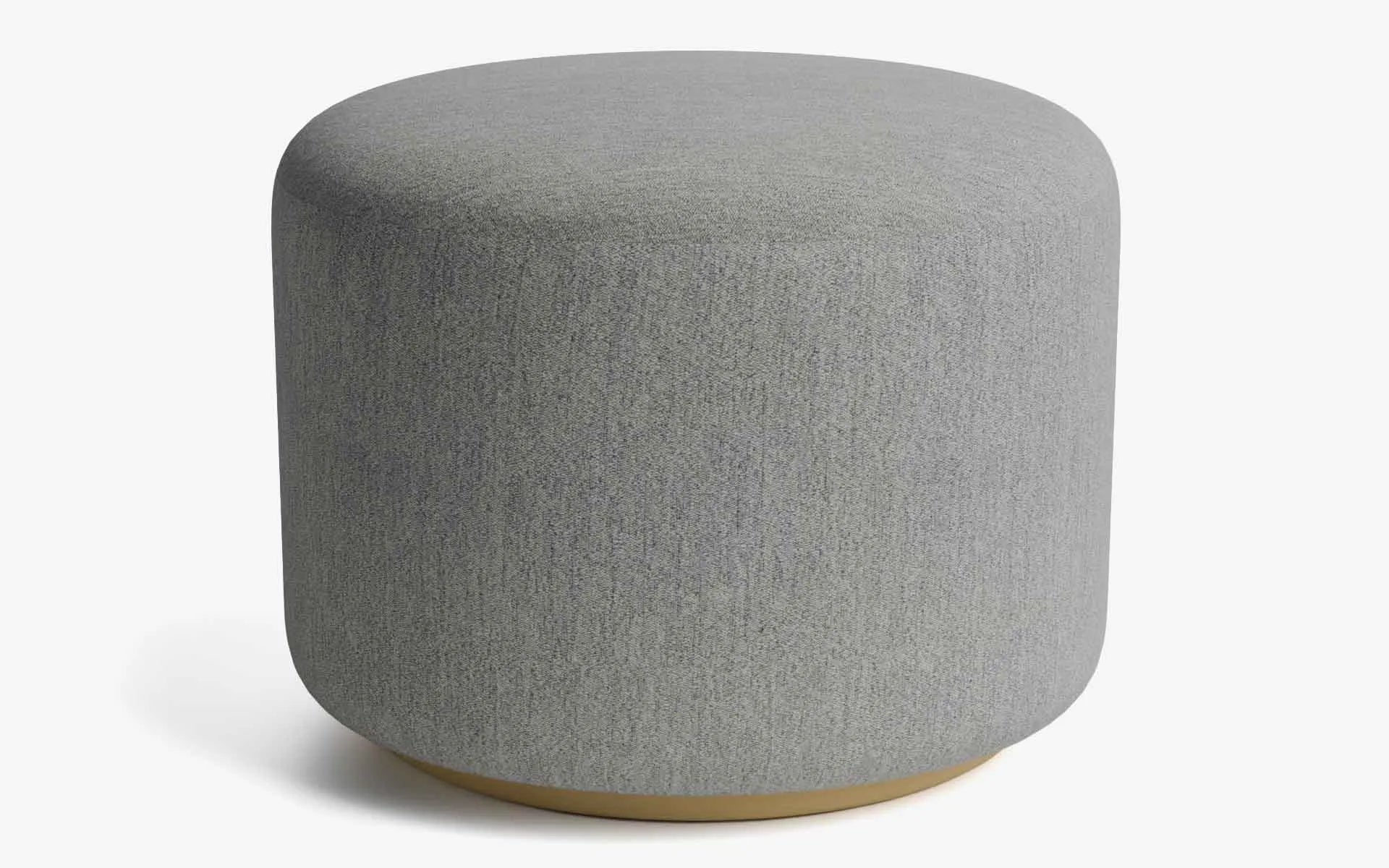 PAPILLONNE Puf Gri Buklet Pirinç Boyalı Lake | lagu