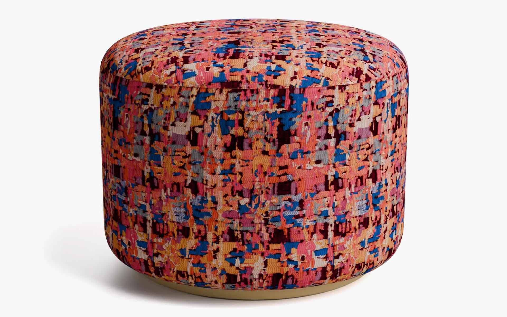 PAPILLONNE Puf Pembe Kenzo Pirinç Boyalı Lake | lagu