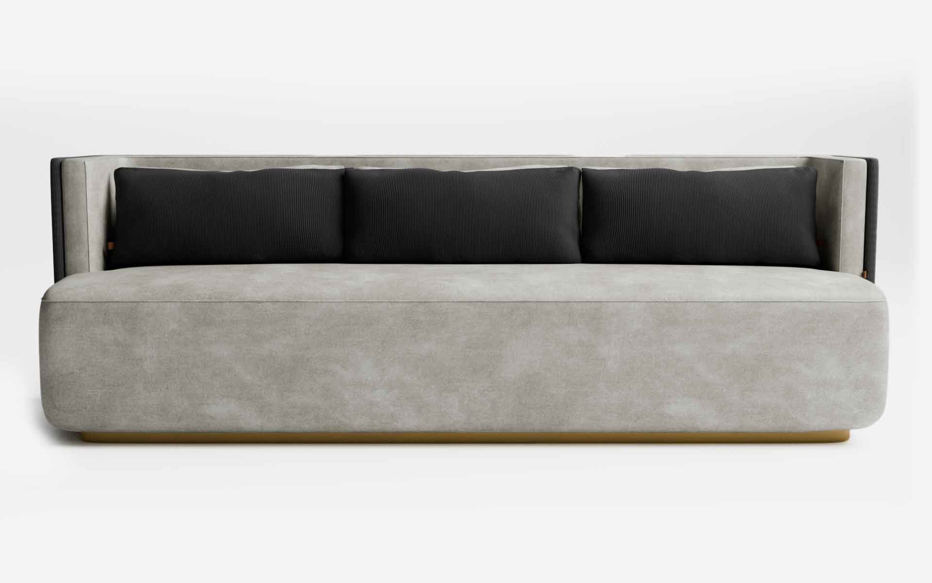 PAPILLONNE Triple Sofa