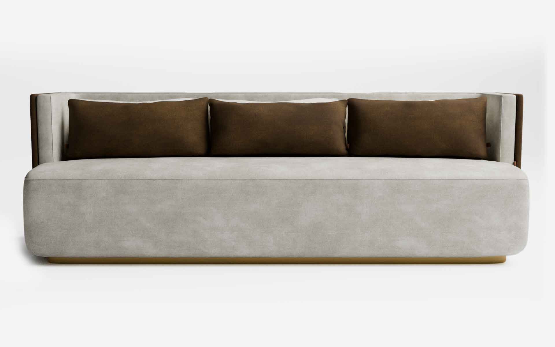 PAPILLONNE Triple Sofa