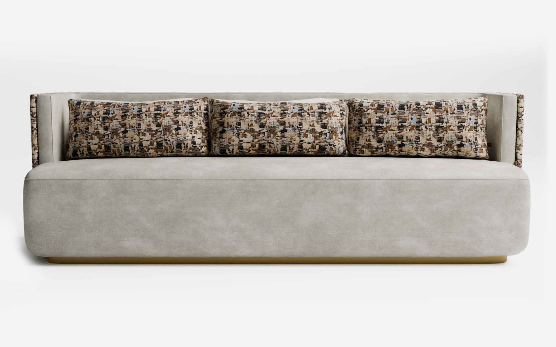 PAPILLONNE Triple Sofa