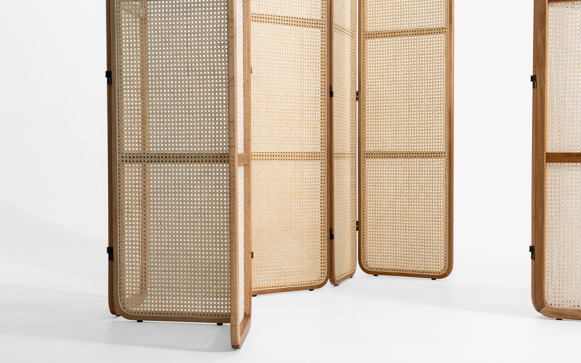 Natur Rattan Folding Screen